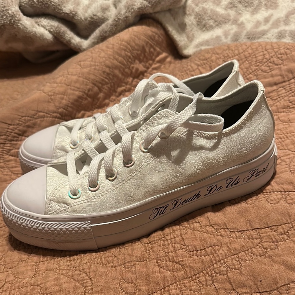 Custom Wedding Converse